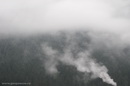 Туман и дым из трубы