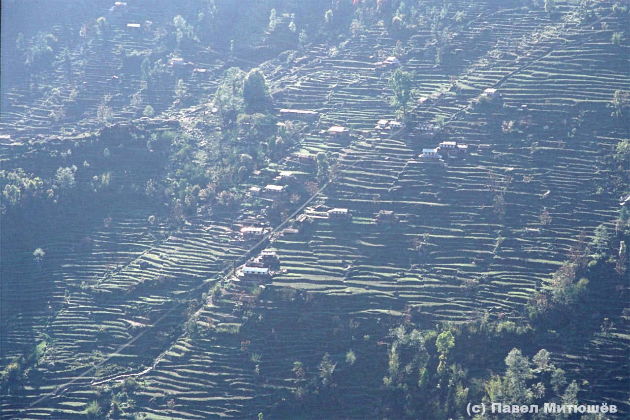 Фото террас в Непале