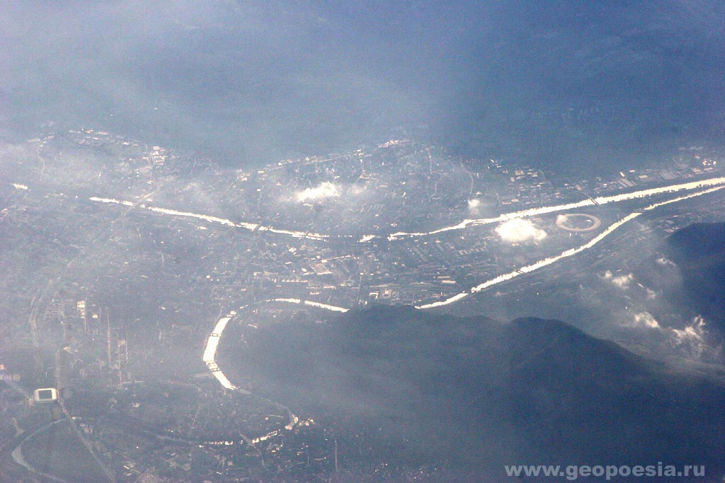 Фото Гренобля с воздуха