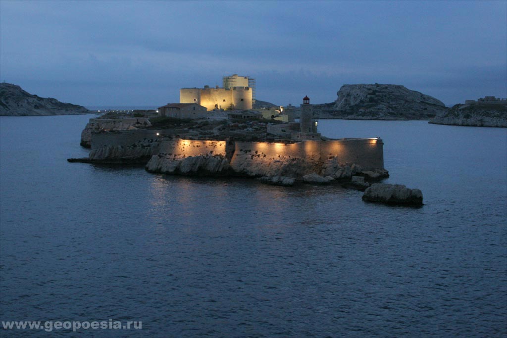 Фото замка Иф, Марсель