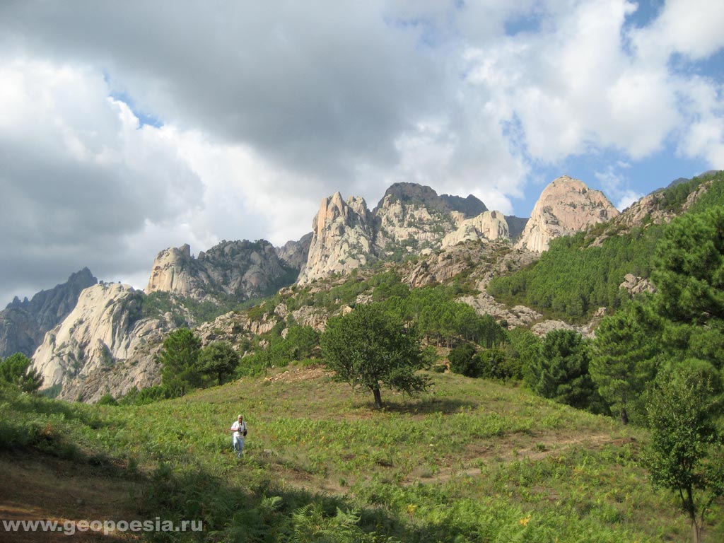 Фото гор Корсики