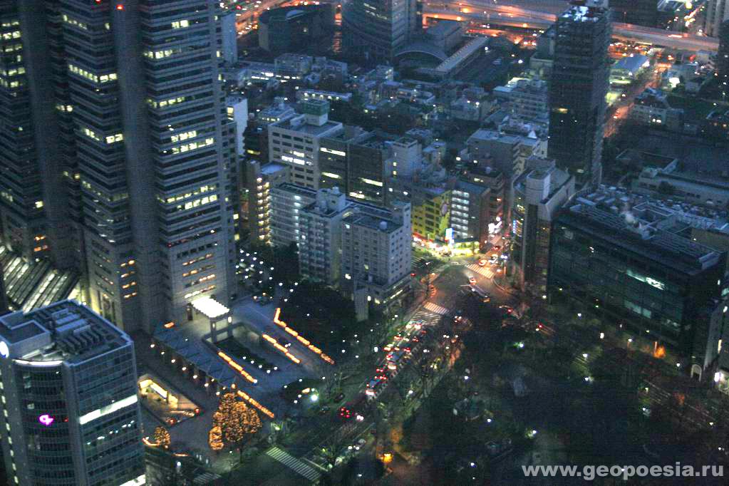 Центральный вход в Tokyo Hyatt