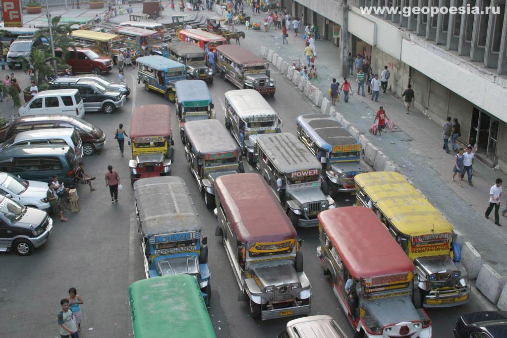 Фото траффика в Маниле
