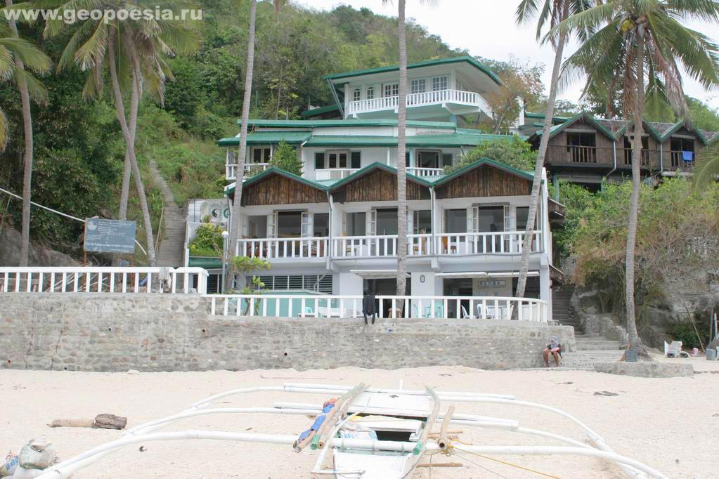 Фото гостиницы на острове Апо