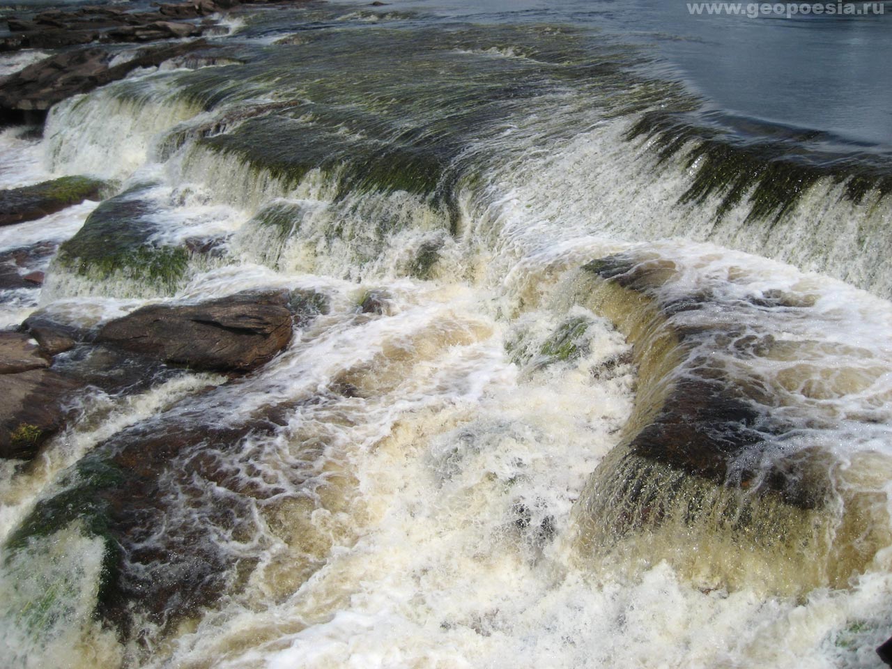 Фото водопадов Канаймы