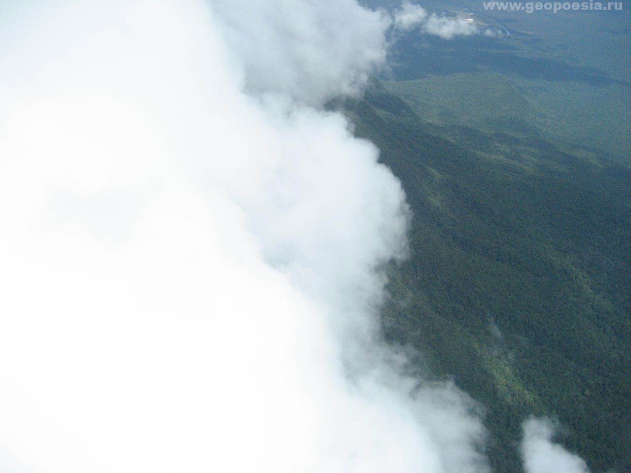 Фото туманов Гвианского плато
