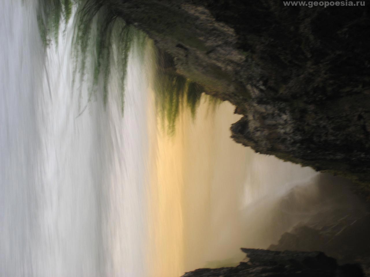 Фото стены воды в Канайме