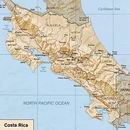 Административная карта Коста Рики