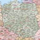 Административная карта Польши