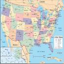 Административная карта США