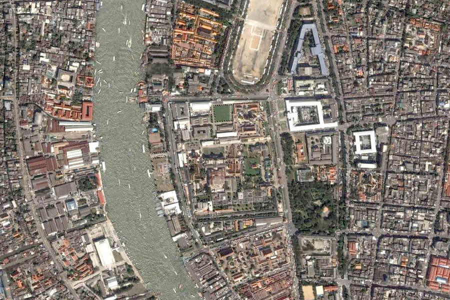 Большая њарта Бангкока, центр. Map of Bangkok. Map of Thailand