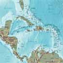 Карта Карибского моря: увеличить