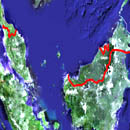Карта Малайзии: увеличить