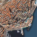 Спутниковая карта Монако: увеличить