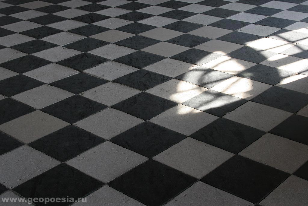 Фото шахматного пола