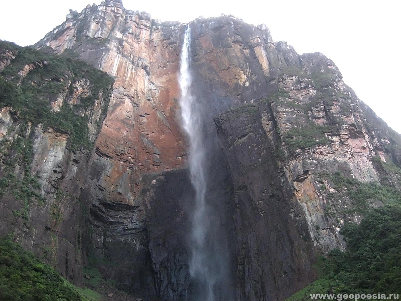 Фото водопада Анхель
