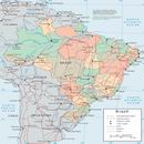 Административная карта Бразилии
