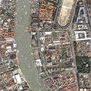 Карта центра Бангкока, королевский дворец: увеличить