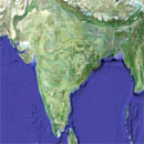 Карта Индии: увеличить