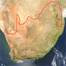 Карта ЮАР: увеличить