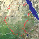 Карта Судана: увеличить